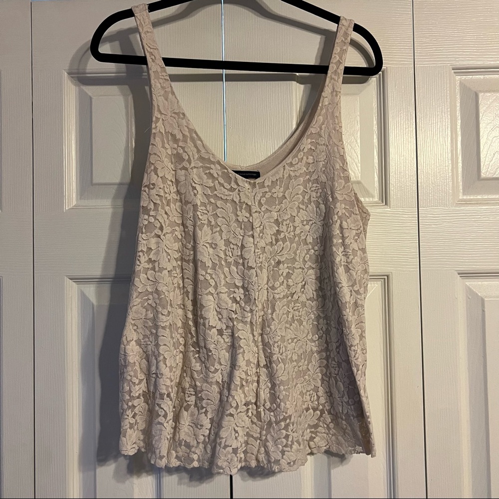 American Eagle lace tank